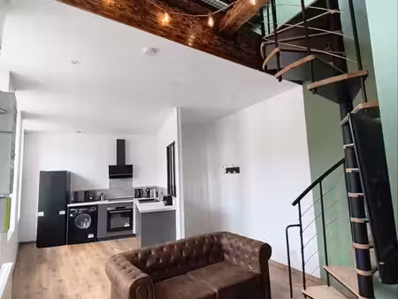 f2 meublé duplex