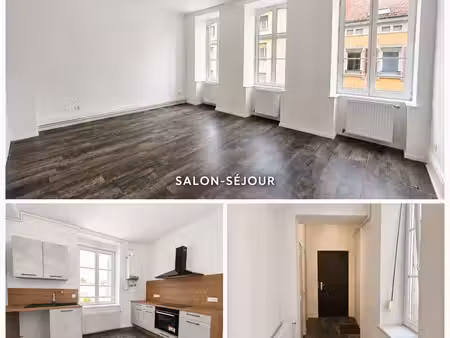 spacieux t3 rénové de 85m² - centre ville sarreguemines