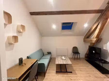 appartement meublé 29 m² – neuf – espace nuit séparé – lumineux