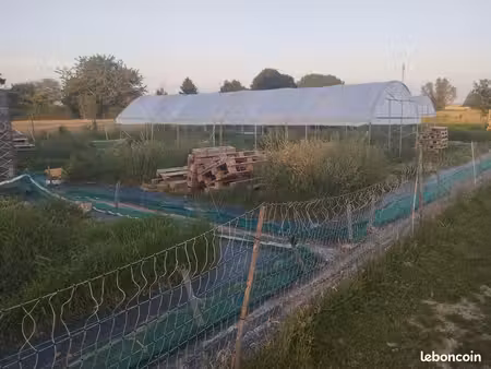 loue terrain maraîchage converti en bio