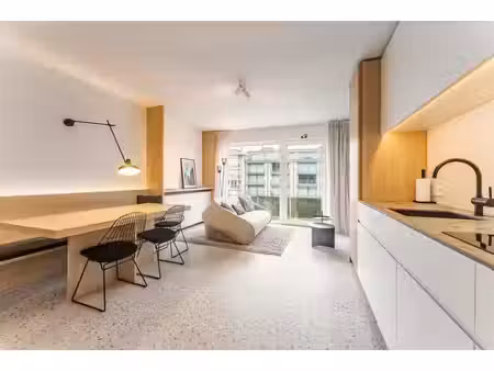 stijlvol gerenoveerd appartement met zijdelings zeezicht