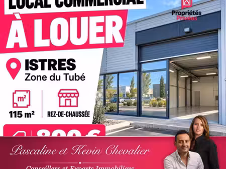 location commerce istres 13800 115m²