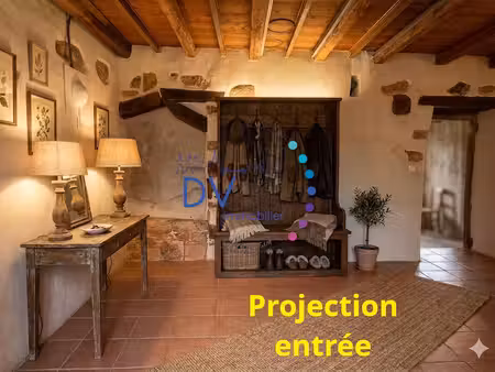 belle maison de village avec garage et jardin