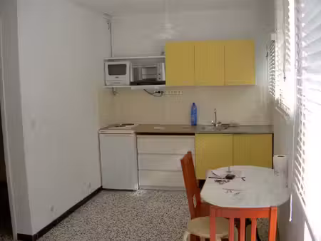 marseille 7e saint-victor t1 meublé de 25 m2 vendu loué investissement locatif