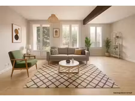 à vendre : appartement avec jardin cave et parking 3 pièces à aix-en-provence - les milles