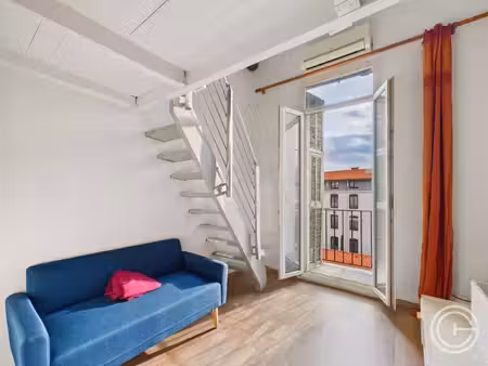 studio avec mezzanine - 68 rue barberis - nice riquier
