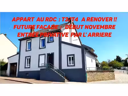 appartement à vendre rombas