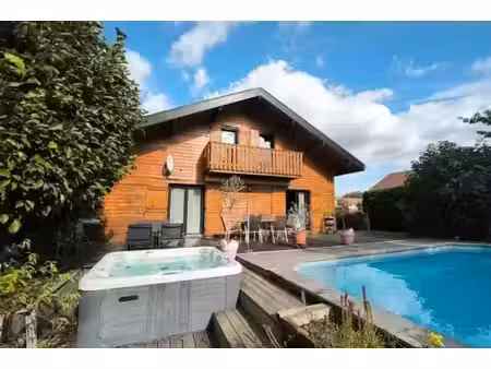vente chalet 4 pièces 127 m² à péron (01630)  615 000 €