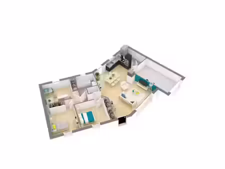 vente maison neuve 4 pièces 83 m² à la réole (33190)  161 344 €