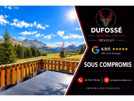 chalet de 120 m2 avec 4 chambres surson terrain et vue exceptionnelle