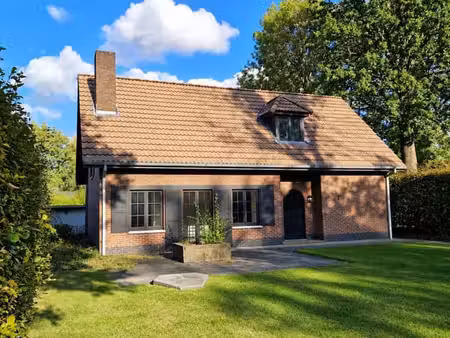 villa 4 façades avec grand jardin au zonnebos