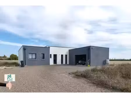 magnifique maison contemporaine neuve de 115 m2 à toit plat