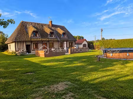 chaumière normande de charme – 4 chambres  vie de plain-pied et dépendances