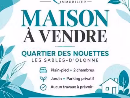 vente maison aux sables-d'olonne (85100) : à vendre / 80m² les sables-d'olonne