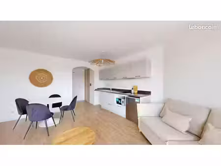 appartement 2 pièces 44 m²