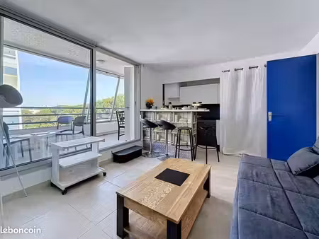 tres beau t2 meuble + terrasse+parking