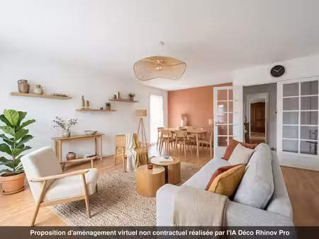 a vendre appartement 3 pièces 2 chambres à cesson sevigne - bd des metairies- residence ha