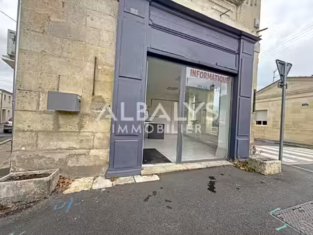 local commercial à vendre libourne