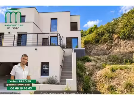 valfleury – maison familiale – vue dégagée sur la vallée et le mont blanc