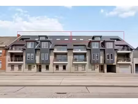 passendale - dakappartement met 2 slaapkamers  terras en garage-optie