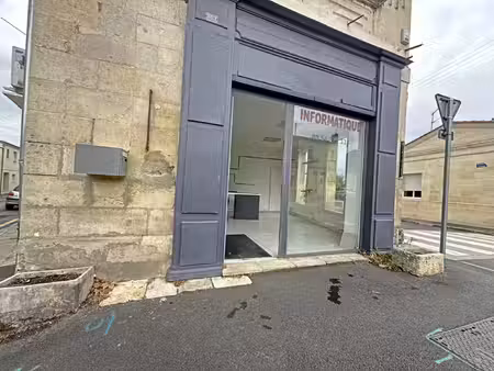 local commercial à vendre libourne