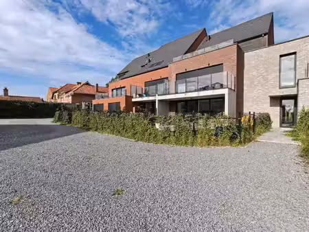 moorslede – lichtrijk nieuwbouwappartement met 2 slaapkamers en zonnig terras