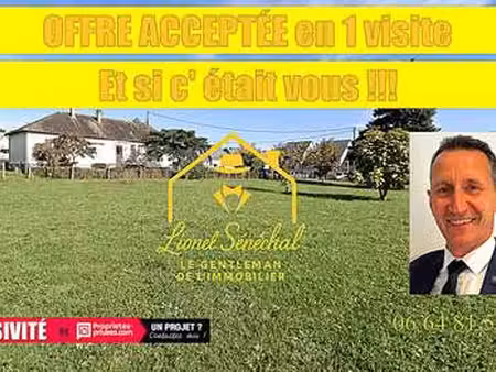 vente terrain à champagné (72470) : à vendre / 3049m² champagné
