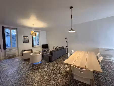 grand appartement meuble 3 pieces entierement renove en cen