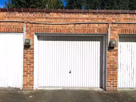 garage box fermé