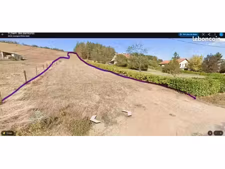 terrain a bâtir moriat