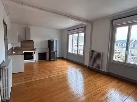 t3 duplex 80m2 non meublé en centre ville[isigny sur mer]