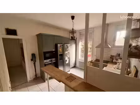 a louer t3 meublé entièrement décoré - 10min metro 14 (hay les roses)