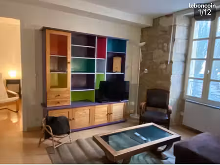 appartement meublé 56m2 1 chambre eau internet inclus