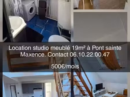 location studio meublé