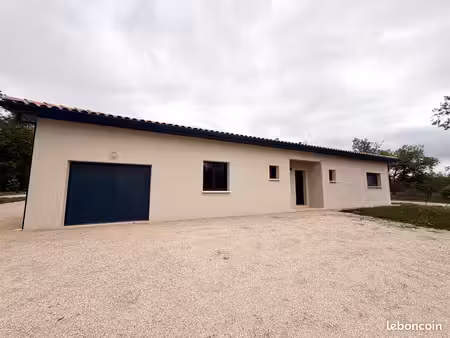 maison neuve 120 m² – 3 chambres – jardin  terrasse et garage
