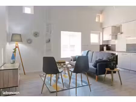 appartement t2 45m² meublé