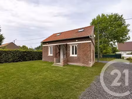 maison à louer - 3 pièces - 50 m2 - beuvraignes - 80 - picardie