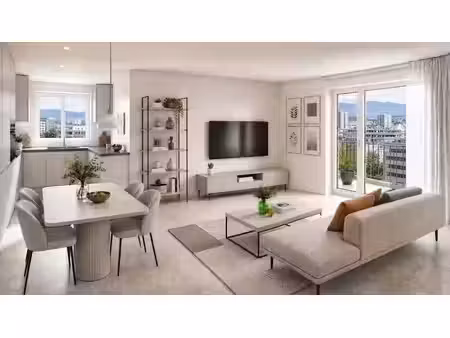 vente appartement 3 pièces 62.95 m² à saint-martin-d'heres (38400)  229 000 €