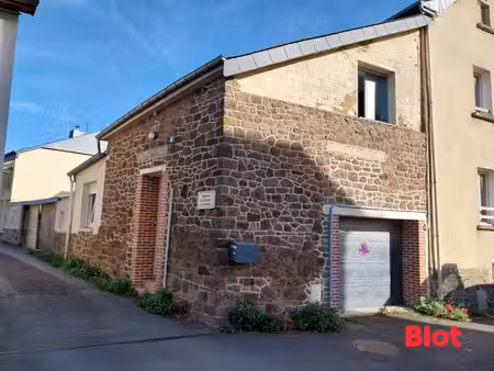 a vendre en exclusivité blot immobilier - maison plein centre romillé - 2 chambres 1 garag
