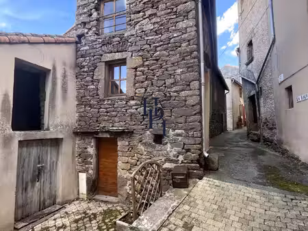a vendre belmont sur rance  maison de village avec terrain n