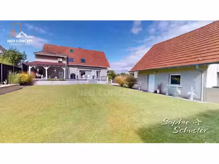 secteur roeschwoog - superbe maison de 254 m² (dpe a)  alliant grand confort et performanc