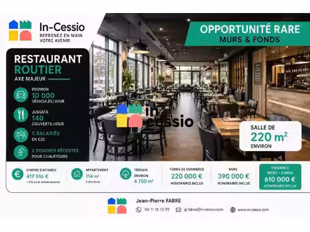 restaurant à vendre