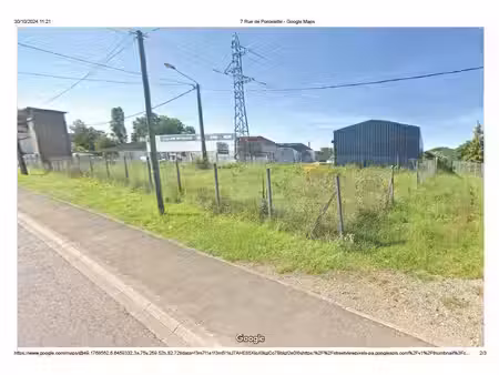 terrain à vendre