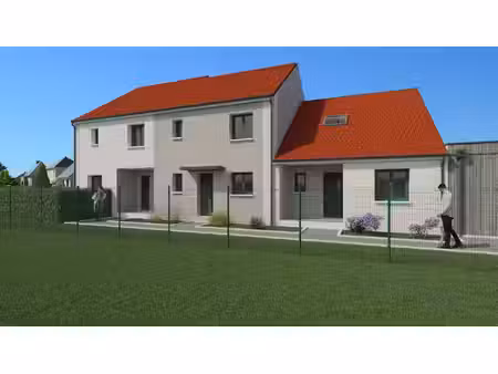 terrain avec maison neuf à vendre