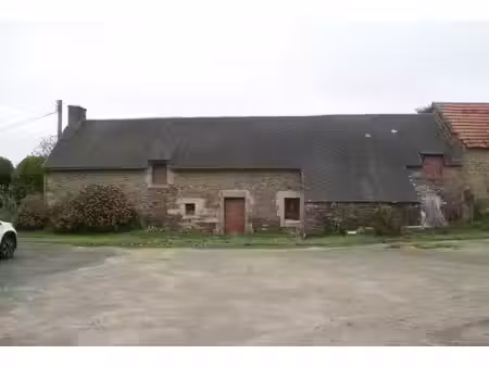 guegon longère à rénover avec terrain de 500 m²