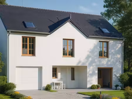 terrain avec maison neuf à vendre