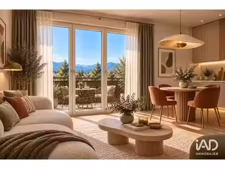 vente appartement 3 pièces 69 m² à saint-jean-de-sixt (74450)  389 000 €