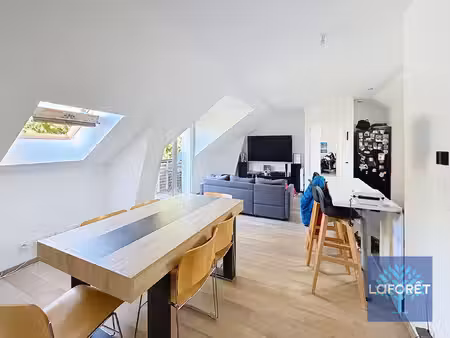 appartement cerny 3 pièces 62.02 m2 + 2 stationnements en sous sol et extérieur