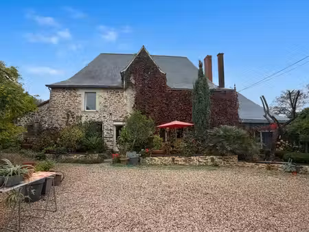 longère en pierres - dépendances - pré