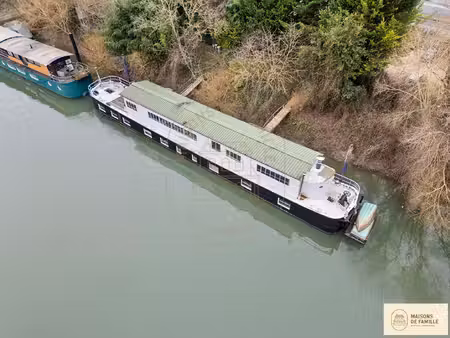 péniche - louveciennes - 8 pièces 240 m2